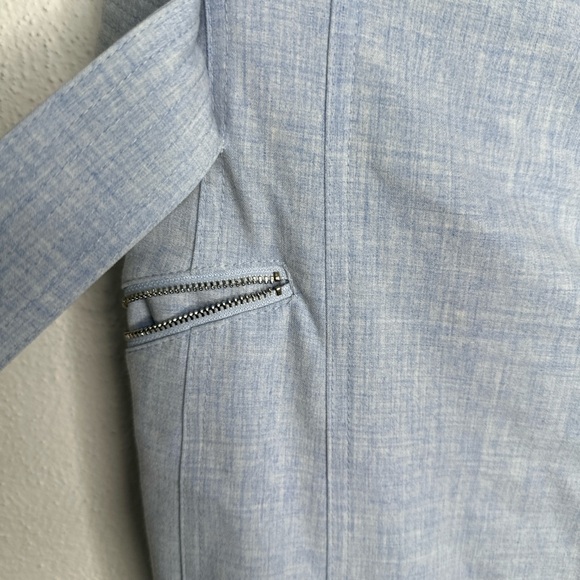 Calvin Klein Sky Blue Sleeveless Midi Dress - Picture 4 of 11